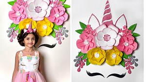 43K views · 991 reactions | UNICORN THEME BIRTHDAY DECORATION | DIY UNICORN DECOR IDEAS | MASS Art and Craft | Facebook