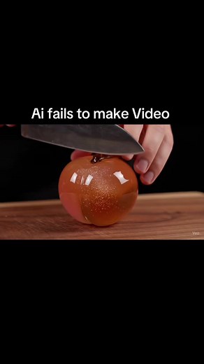 #asmr #ai #fruit #cuting #board #apple #peach #glowing #satisfy #satesfying #cool #chill #calm