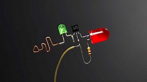 Simple Light Sensor Circuit without LDR Using BC549 NPN Transistor | CircuitBest