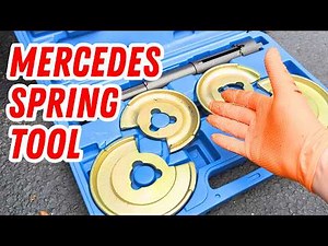 This $100 Tool Saves Hours on Mercedes Suspension Work!