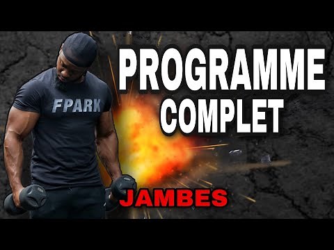 [ PROGRAMME COMPLET JAMBES ] Programme Type musculation