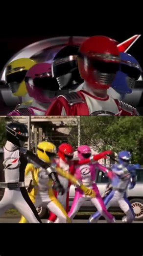 2006 Boukenger And 2007 Power Rangers Operation Overdrive Henshin/Morph Comparison! ⚡️ #tiktok #foryoupag #reels #スーパー戦隊シリーズ #powerrangers