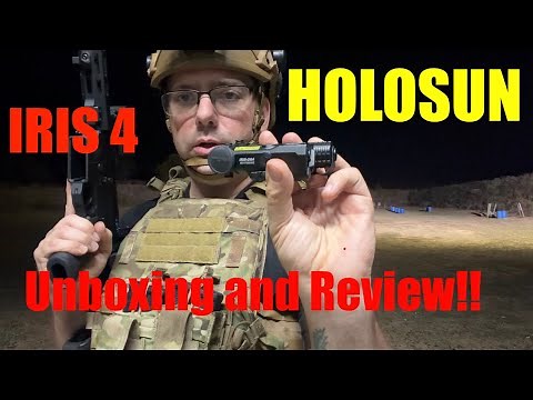 Holosun IRIS 4 Unboxing and Review!!