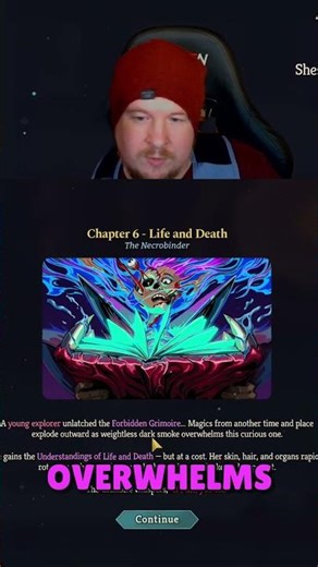 Unlocking Dark Secrets: The Necrobinder's Fate #shorts