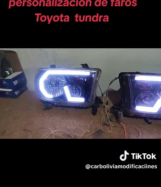 Toyota Tundra Custom Headlights in Bolivia