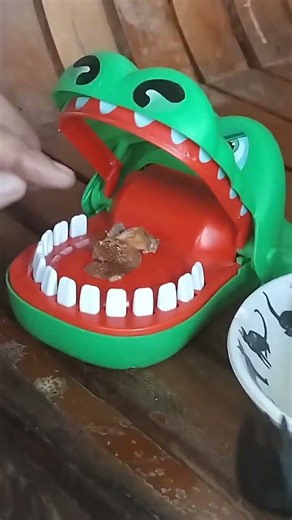 Crocs eating fried chicken #food #trendingshorts #viral #asmr #shortsyoutube #shortsfeed #shorts