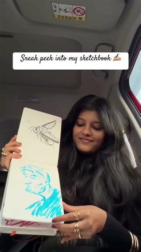 flipping pages in the car & missing my long hair 😅