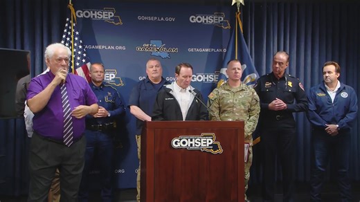 Louisiana gov. issues disaster declaration ahead of hurricane threat, wind, rain