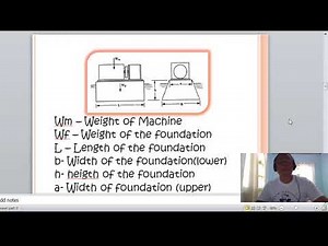 Machinery Foundation Part 1(Power Plant Engineering)