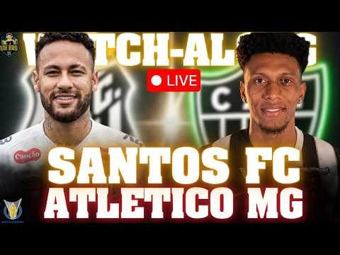 SANTOS FC vs ATLETICO MG LIVE Match Today & Watchalong with UH Bro | INTER MIAMI vs RBNY LIVE