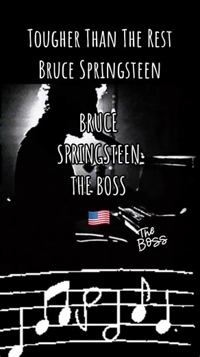 Bruce Springsteen - Tougher Than The Rest (Full Song Lyrics)
