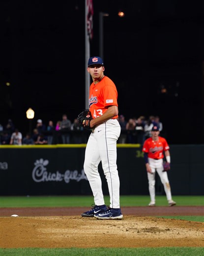 Petro polished off a silly series for our starters. 16.0 IP, 5 H, 2 R, 1 BB, 29 K #WarEagle | Auburn Baseball