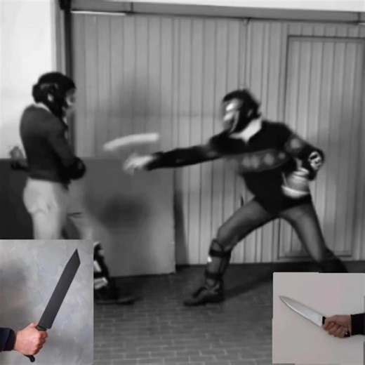 sparring machete vs long Knife. Attack the armed hand mantaning safe distance 🔥