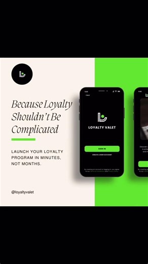 Small business owners, get your loyalty program set up in minutes with LoyaltyValet