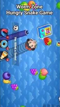 Worm Zone Hungry Snake Game #wormszone #snake #snakegame #satisfying #satisfyingvideo #gameplay