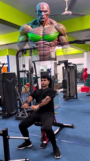 Complete Cable Chest Workout (Upper, Mid & Lower Chest) #shortvideo