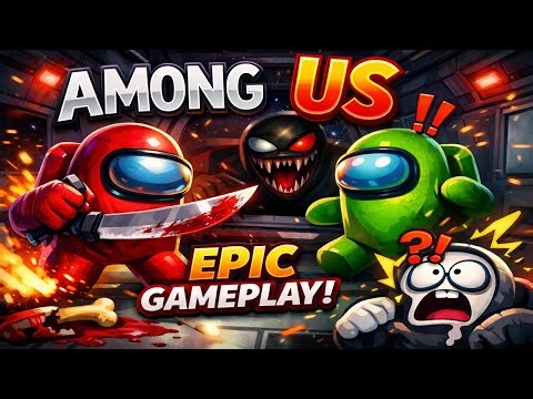 Among Us Part-1....Back To Back Imposter Gameplay....