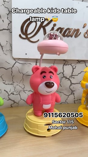 19K views · 58 reactions | Chargeable kids table lamp order on 9115620505 . . . . . . . . . . . #kiaans #kiaanstheminimall #freeshipping✈ #worldwideshipping #nearchandigarh #kharar #mohali #punjab #handloomstoreonline #amazingcollection #trendingreels #viralvideos | Kiaan's Home Decor N Styling | Facebook
