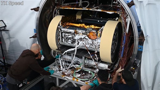 Astrolab on Instagram: "Let TVAC testing begin! Our FLIP rover hit an important milestone today on its path to the lunar surface. Our Moon-bound rover rolled into thermal vacuum chamber testing at @elementtesting’s facility in Los Angeles. For the next two weeks, the lunar rover will undergo tests in a variety of temperatures, ensuring the hardware is ready for the harsh conditions that await on the Moon. #LunarRover #Astrolab #TVACTesting #AerospaceIndustry #Space"