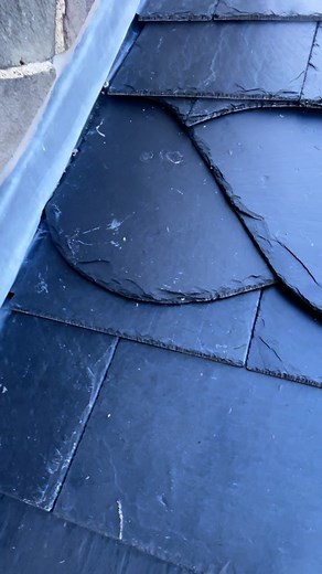 Ripe effect slate work we done on a love wee job in April #art #best #details #slate #lead #slater | Ryan Edgar Roofing