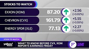 Oil giants Chevron, Exxon to report earnings Friday