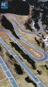 17K views · 935 reactions | Amazing view of China's 318 National Highway, a major transportation artery linking Shanghai with Tibet | China Xinhua News | Facebook