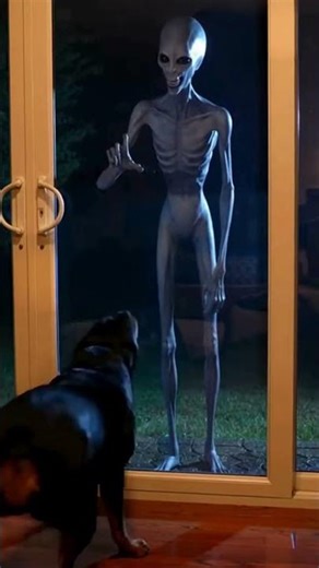 Why Is There An Alien Smiling At My Dog #shorts