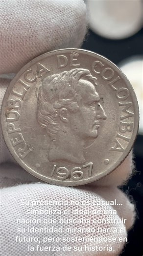 56K views · 1K reactions | Moneda de 50 Centavos de Colombia, acuñada en 1967. | Coin Club Collection | Facebook