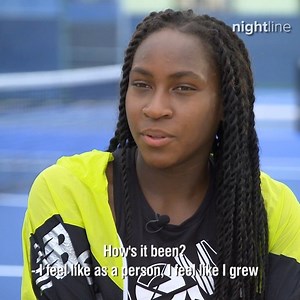 30K views · 41 reactions | 15-year-old tennis phenom, Coco Gauff, reflects on beating Venus Williams in her debut at Wimbledon. Watch more of her exclusive interview with Robin Roberts tonight on Nightline. abcn.ws/2zdAcbS | Nightline | Facebook