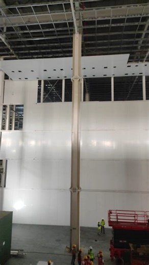 Clean room area with high height | Clean room panel | HVAC and clean room #cleanrooms #hvac #panel