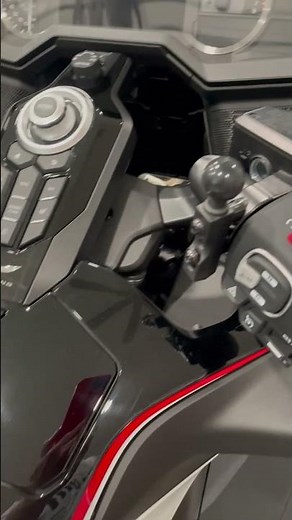 Ram Ball Mount Installation on 2024 Gold Wing Tour DCT #hondagoldwing