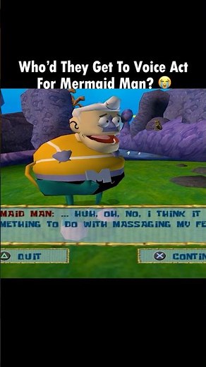 Why Didn’t They Use The Same Voice Actor? 😭 #spongebobbattleforbikinibottom #fyp #funnymoments
