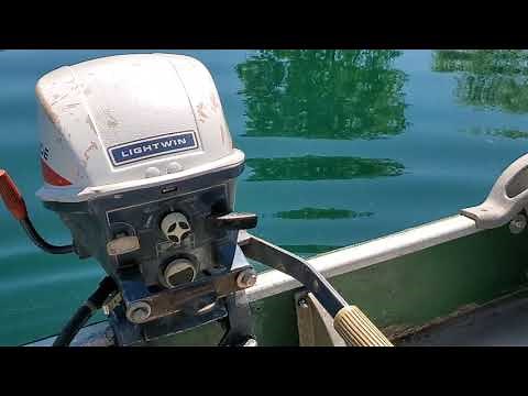 1971 Evinrude Lightwin 4hp Outboard Motor