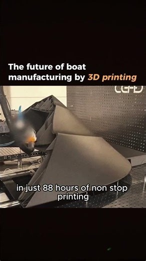 The future of boat manufacturing by 3D printing
