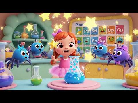 Little Miss Muffet’s Spider Science Lab | Fun STEM Song & Nursery Rhymes for Kids