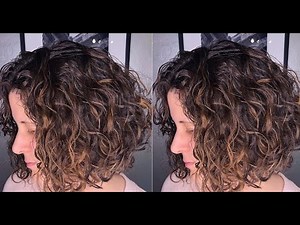 How to cut a Curly Bob Haircut Step by step - Curly Hairstyle Tips