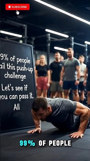 Try This Push-Up Challenge (99% Fail) 💪