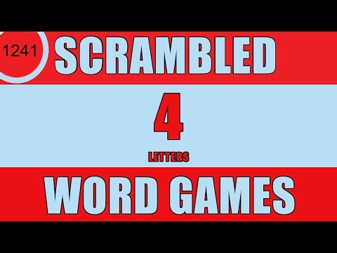 Scrambled Word Games- | Can you guess all scrambled words? Jumbled Words| Guess the Word Games