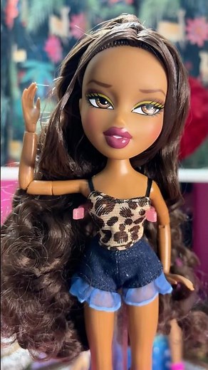 Fierce & Fabulous! Bratz-Style Sasha Doll Slays in Denim & Curls