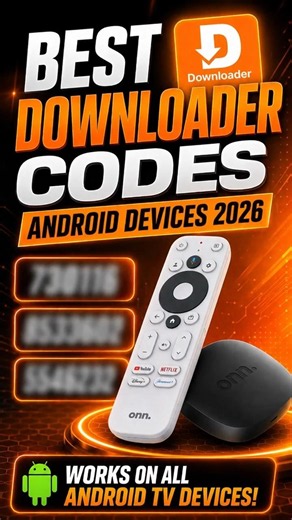 BEST Downloader Codes for Android Devices #googletv #onn4kpro