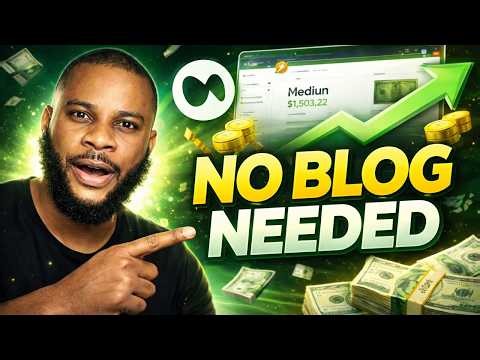 Earn Passive Income with Medium in 2026 (No Blog Needed)
