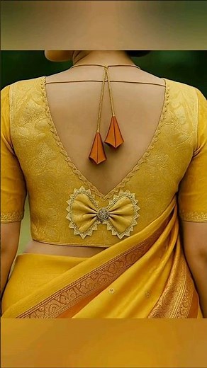 😍new blouse designs 2025/blouse designs new model back side💖#blouse#blousekidesign#design#trending❤️