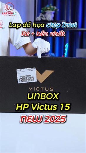 Laptop LC on Instagram: "Unbox HP Victus 15 - Mẫu lap đồ họa chip Intel giá mềm lẫn bền bỉ nhất #hp #victus #victus15 #laptopLC #fyp"