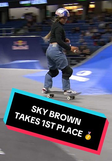 Sky Brown Wins First Place at Simple Session Estonia