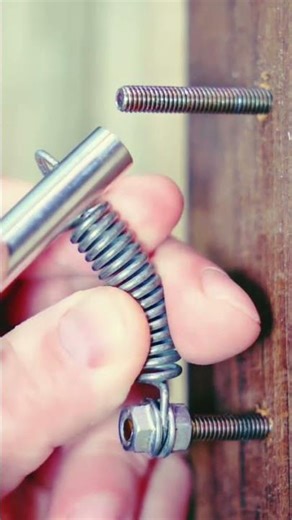 Simple Spring Mechanism #DIY #HomemadeTool #Spring