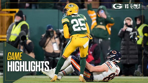 Keisean Nixon CALLS GAME with INTERCEPTION | Packers vs. Bears