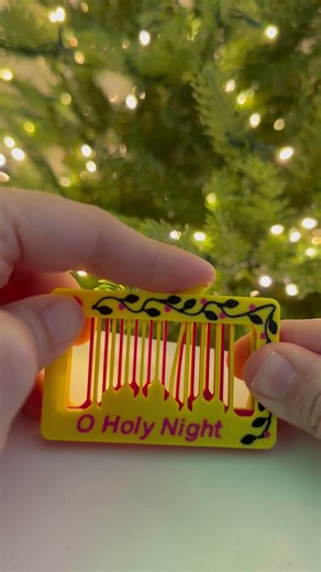 O Holy Night song musical fidget #oholynight #song #christmas #christmassong #musicalfidget