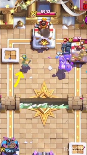 Bro stun for the 5seconds #clashroyale #supercell #games #shorts