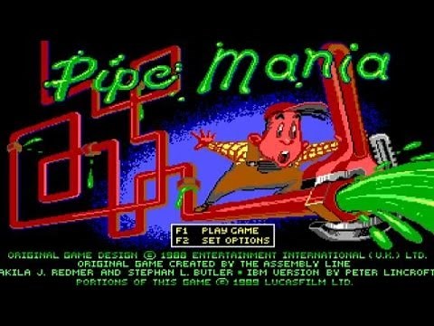 Pipe Dreams gameplay (PC Game, 1989)