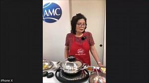 Ketchup Mushroom Curry Chicken in just 12 minutes and baking pizza using bread as pizza base? Catherine shows you how smart & simple AMC cooking is. | AMC